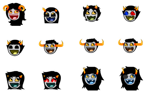 四个鬼表情图像打一成语-微信表情猜成语97关